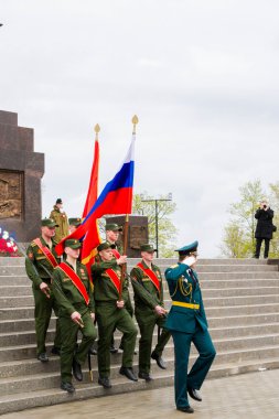 Açılması Stella ve çelenk memor döşeme