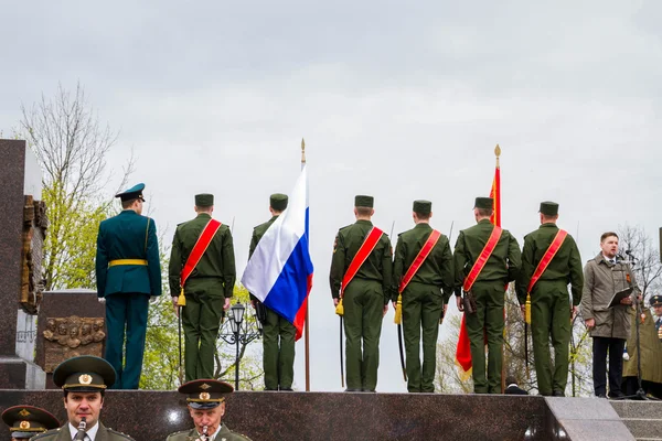 The opening of the Stella and the laying of wreaths at the memor — Stock Photo, Image