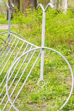 Bisiklet Park'ın bahçesinde Park