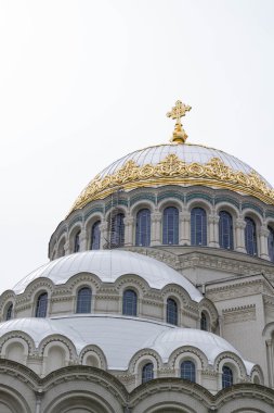 Kronstadt deniz St. Nicholas Katedrali.