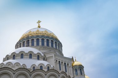 Kronstadt deniz St. Nicholas Katedrali.