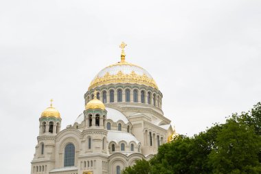 Kronstadt deniz St. Nicholas Katedrali.