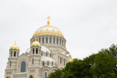Kronstadt deniz St. Nicholas Katedrali.