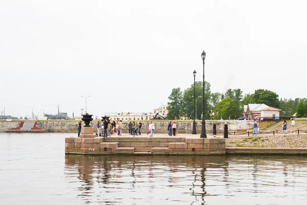 クロンシタット湾の桟橋 — ストック写真