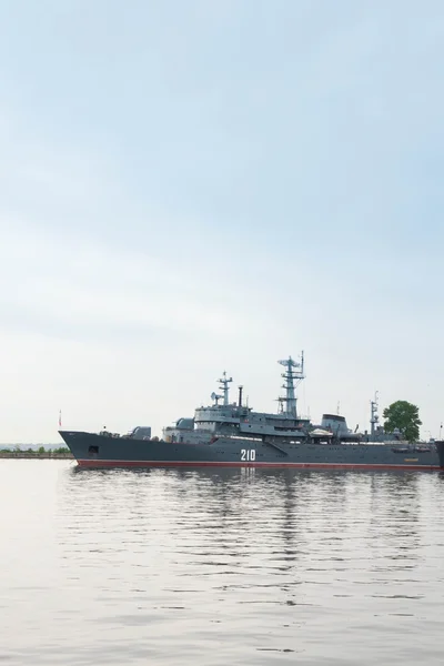 Lodě v přístavu Kronstadt — Stock fotografie