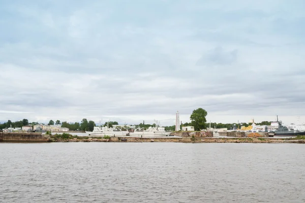 FORTES na cidade de Kronstadt . — Fotografia de Stock