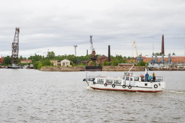 São Petersburgo Kronshtadt Rússia Julho 2015 Fortes Cidade Kronstadt — Fotografia de Stock