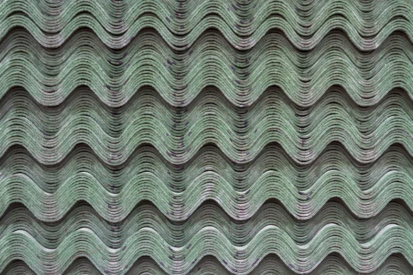 Material Construção Folha Ondulina Verde — Fotografia de Stock
