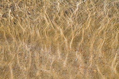 Yaz aylarında Crimea'da Karadeniz'in plaj