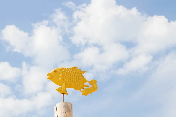 Goldfish in the sky — Stock Photo, Image