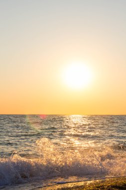 Karadeniz 'de güzel bir gün batımı