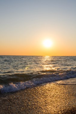 Karadeniz 'de güzel bir gün batımı