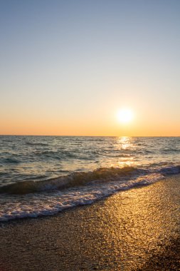 Karadeniz 'de güzel bir gün batımı