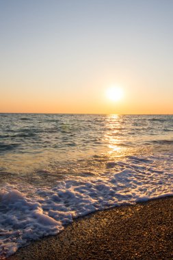 Karadeniz 'de güzel bir gün batımı