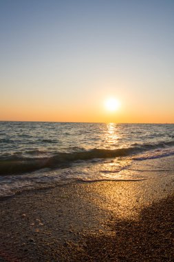 Karadeniz 'de güzel bir gün batımı