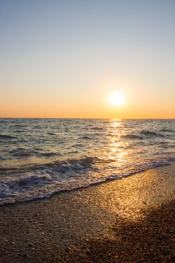 Karadeniz 'de güzel bir gün batımı