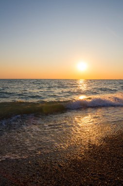 Karadeniz 'de güzel bir gün batımı