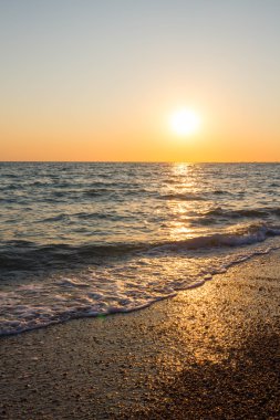 Karadeniz 'de güzel bir gün batımı