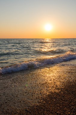 Karadeniz 'de güzel bir gün batımı