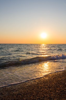 Karadeniz 'de güzel bir gün batımı