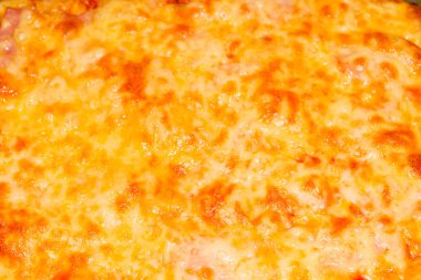 Topingler çeşitli pizza pişirme