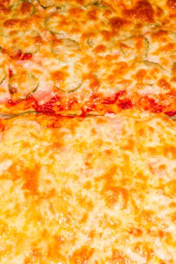 Topingler çeşitli pizza pişirme