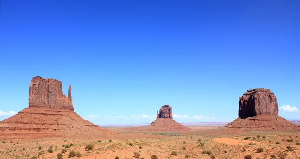 Mitten Buttes in Monument Valley — Stock Photo, Image