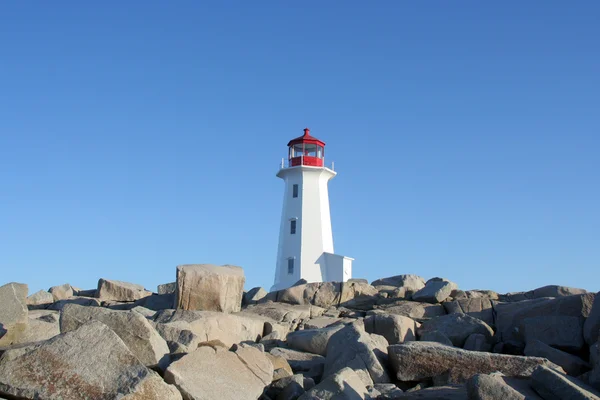 Peggy's Cove Lighthouse — Stock Photo, Image