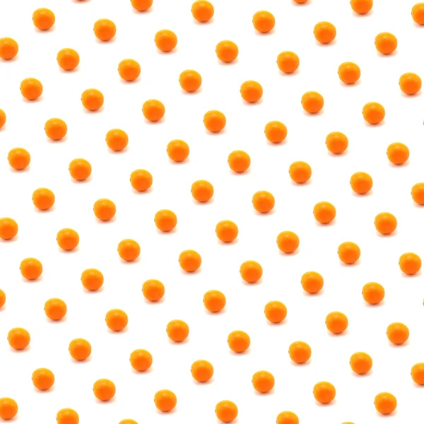 白の背景にオレンジ色のパターン — ストック写真