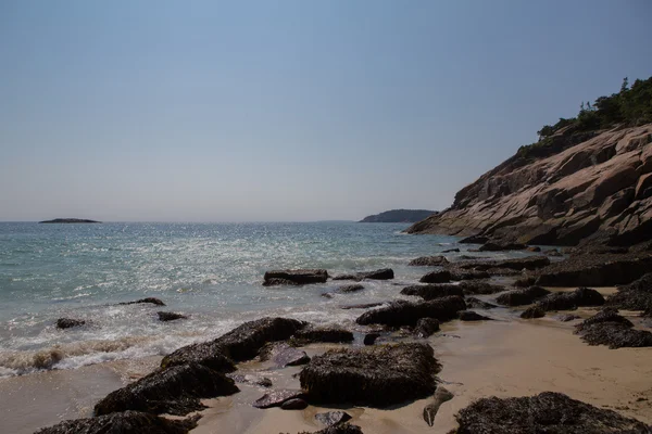 Spiaggia di sabbia, Parco Nazionale dell'Acadia — Foto Stock