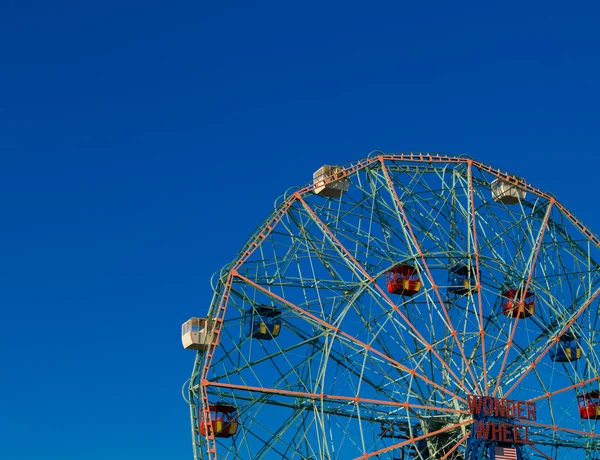 Wonder Wheel in Coney Island — Stok fotoğraf