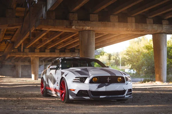 Kharkiv Oekraïne Juli 2019 Ford Mustang Een Ongewoon Design — Stockfoto