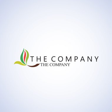 arka plan ağaç logo