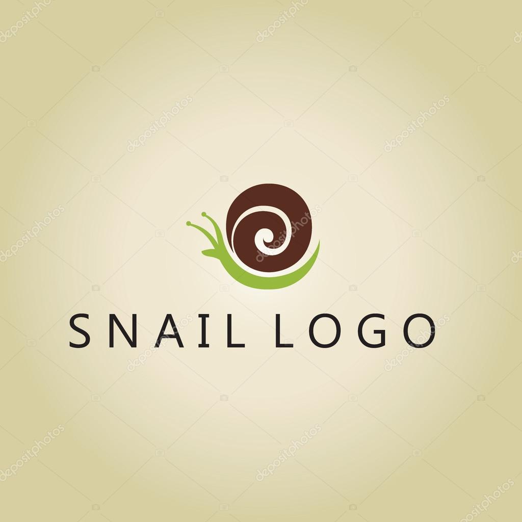 Snail logo  ideas design vector illustration on background