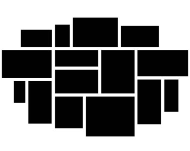 Modern teknoloji işaretleri. 4k ultra, 2k quad, 1080p dolu ve 720 peni. Vektör illüstrasyon sembolü Monitör Etiketi. Vektör illüstrasyonu