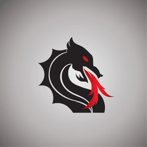 Logo Dragon — Image vectorielle