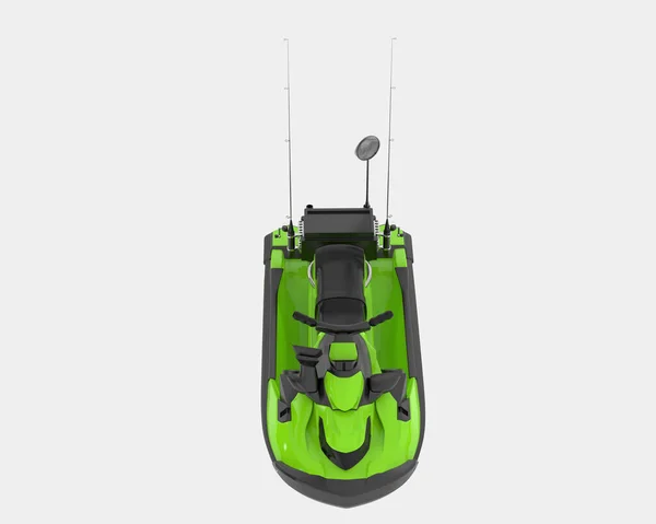 Jet Ski Isolerad Bakgrunden Återgivning Illustration — Stockfoto