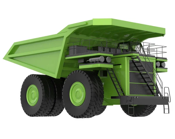 Mining Truck Isolated Background Rendering Illustration — 스톡 사진