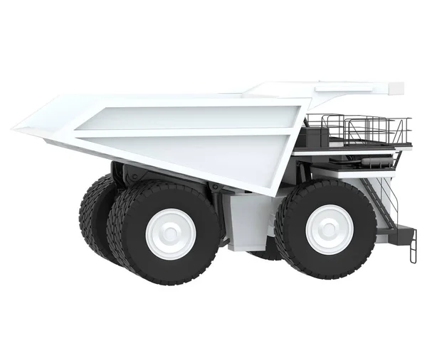 Mining Truck Isolated Background Rendering Illustration — 스톡 사진