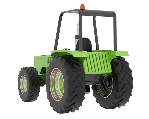Tractor Isolated Background Rendering Illustration — Foto de Stock