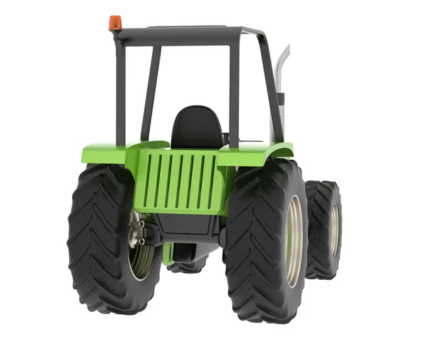 Tractor Isolated Background Rendering Illustration — Stockfoto