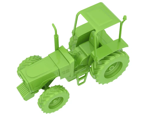 Tractor Isolated Background Rendering Illustration — ストック写真