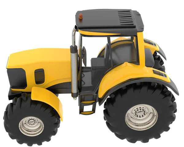 Big Farming Vehicle Isolated Background Rendering Illustration — ストック写真