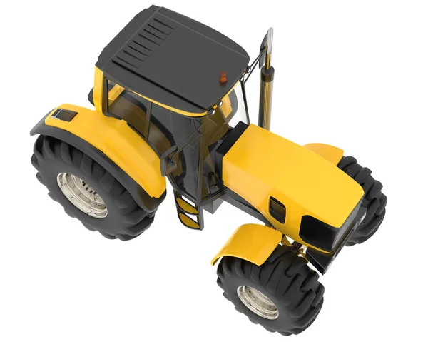 Big Farming Vehicle Isolated Background Rendering Illustration — ストック写真