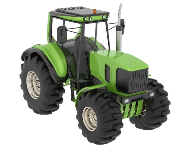 Big Farming Vehicle Isolated Background Rendering Illustration — 图库照片