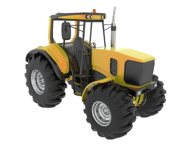 Big Farming Vehicle Isolated Background Rendering Illustration — Stock Photo, Image