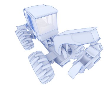 Patinaj arka planda izole edildi. 3d görüntüleme - illüstrasyon