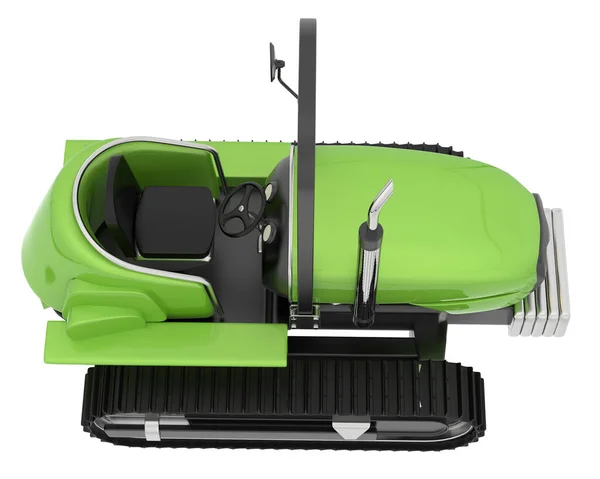 Mini Crawler Terisolasi Latar Belakang Ringkasan Ilustrasi — Stok Foto