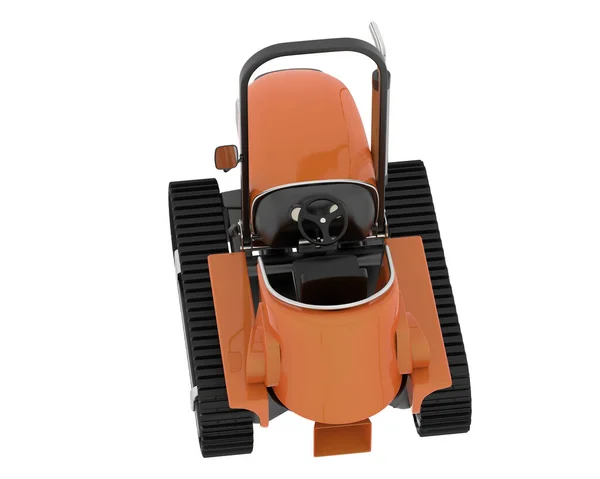 Mini Crawler Terisolasi Latar Belakang Ringkasan Ilustrasi — Stok Foto