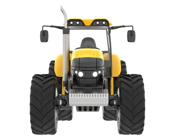 Großer Traktor Isoliert Hintergrund Darstellung Illustration — Stockfoto